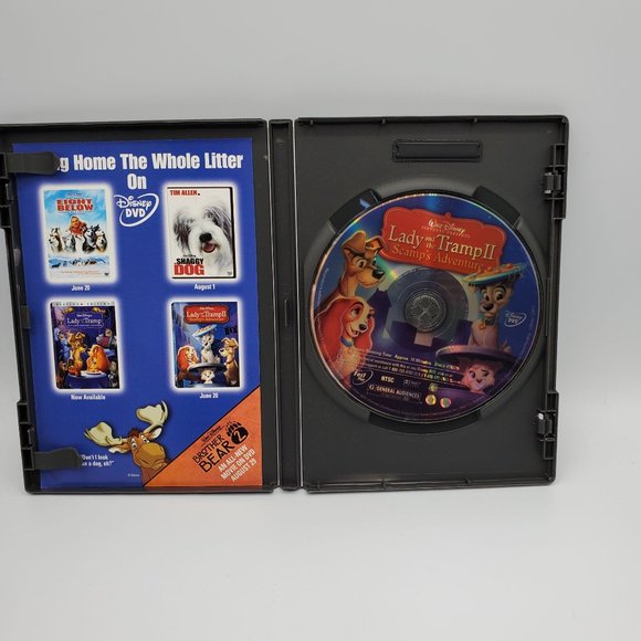 Walt Disney Lady and the tramp II Scamp's Adventure DVD - Picture 2 of 3